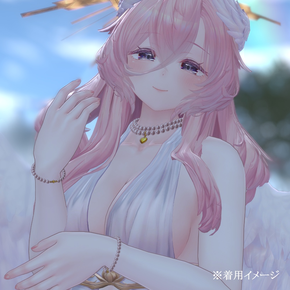 パールネックレス&ブレスレットセット