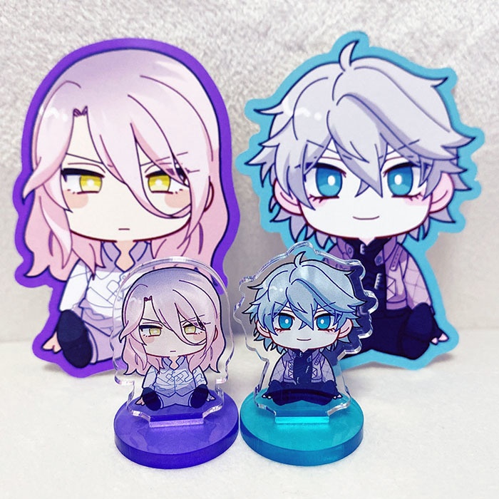 お座りポーズミニアクスタ(シール付) 桐久 庵士