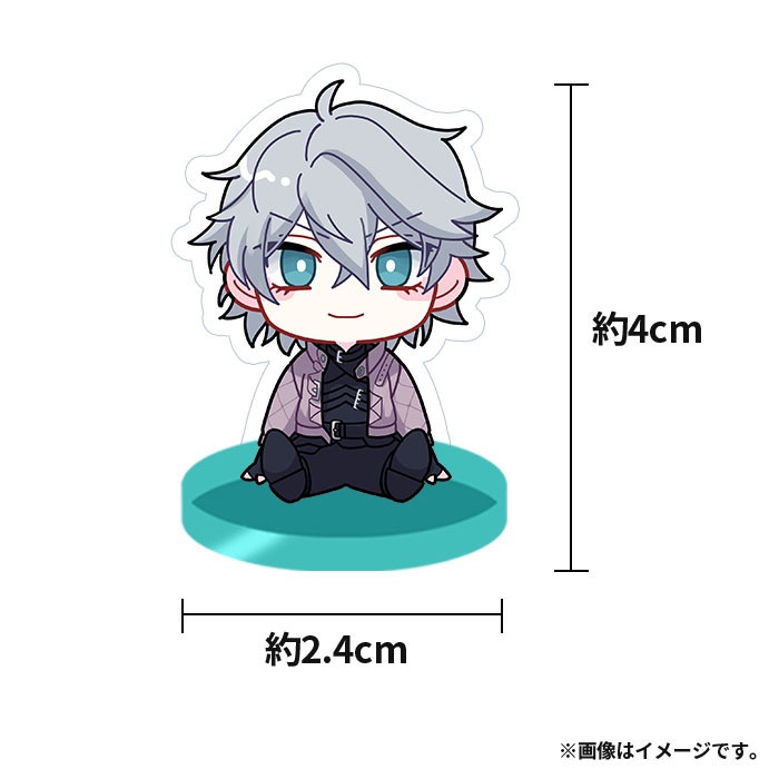 お座りポーズミニアクスタ(シール付) 桐久 庵士