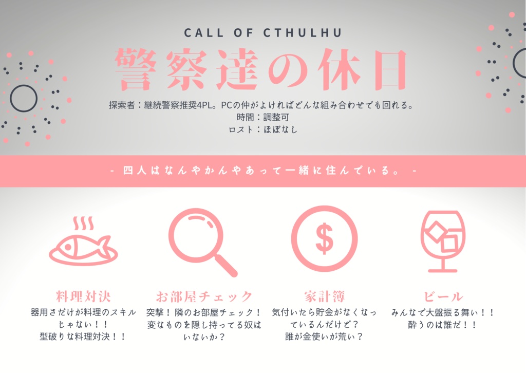 CoC6版『正偽のイデア』