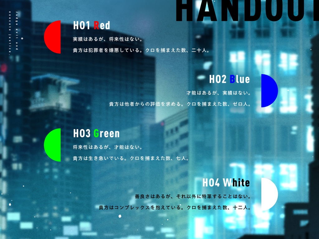 CoC6版「永虹灰帰のポリス」【SPLL:E110374】