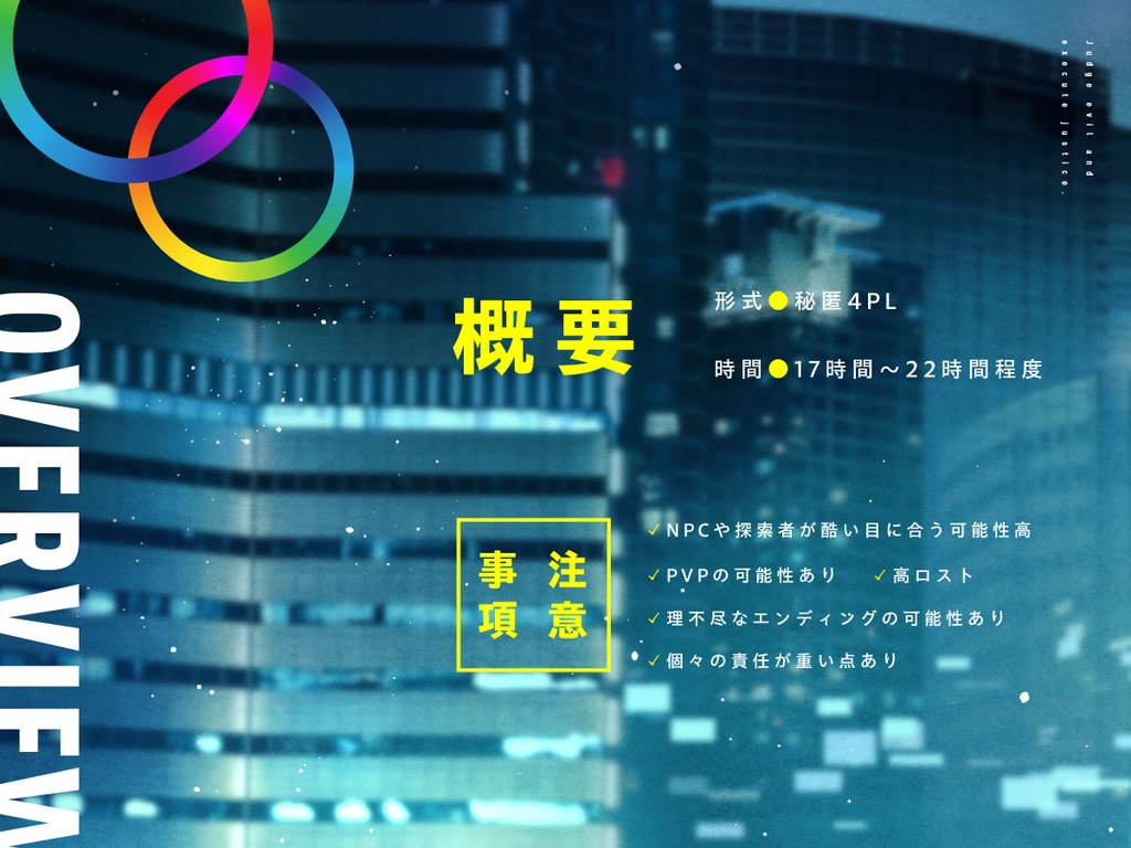 CoC6版「永虹灰帰のポリス」【SPLL:E110374】