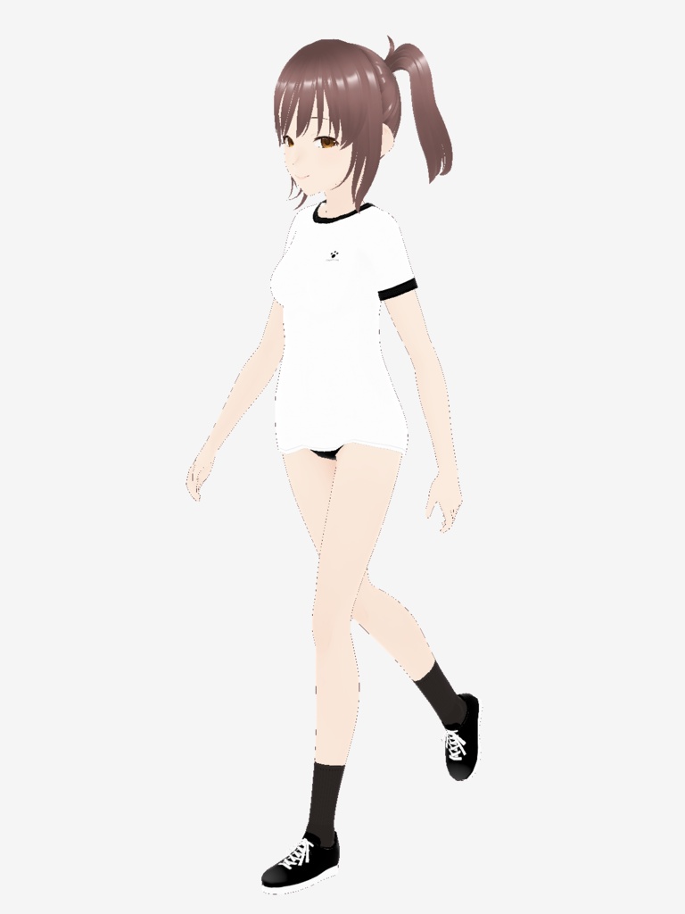 【黒色】ブルマ&体操服セット【ワン玉ブランド】※修正済み