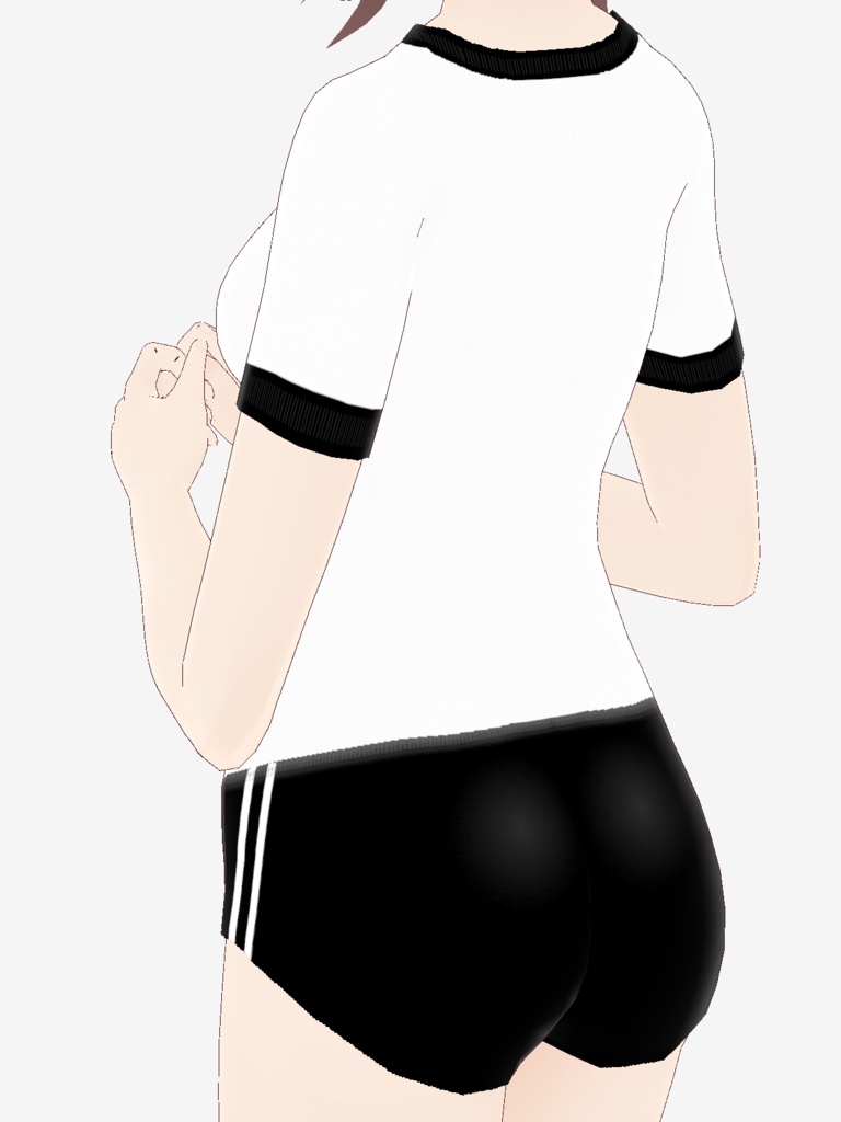 【黒色】ブルマ&体操服セット【ワン玉ブランド】※修正済み