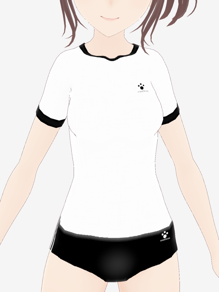 【黒色】ブルマ&体操服セット【ワン玉ブランド】※修正済み