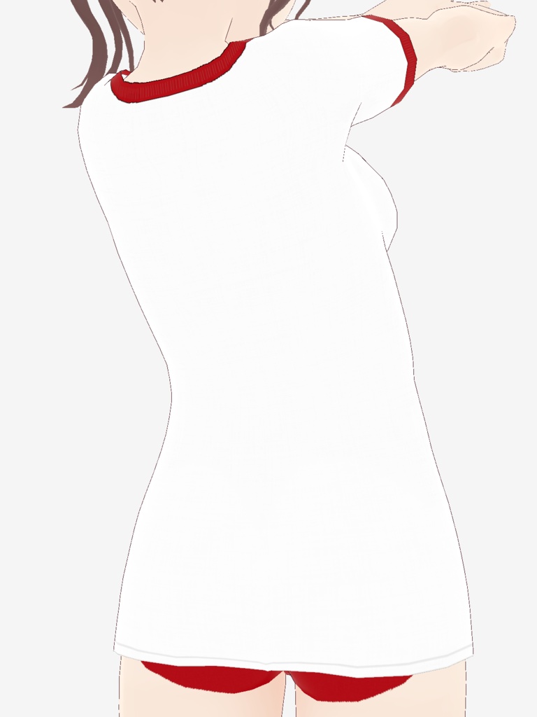 【赤色】ブルマ&体操服セット【ワン玉ブランド】※修正済み