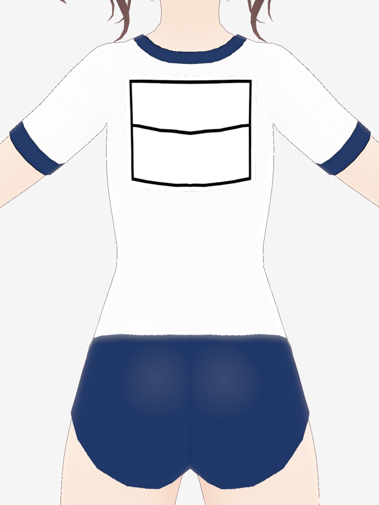 【ワン玉ブランド】ゼッケン&体操服セット【定番2色(黒・紺)】※修正済み