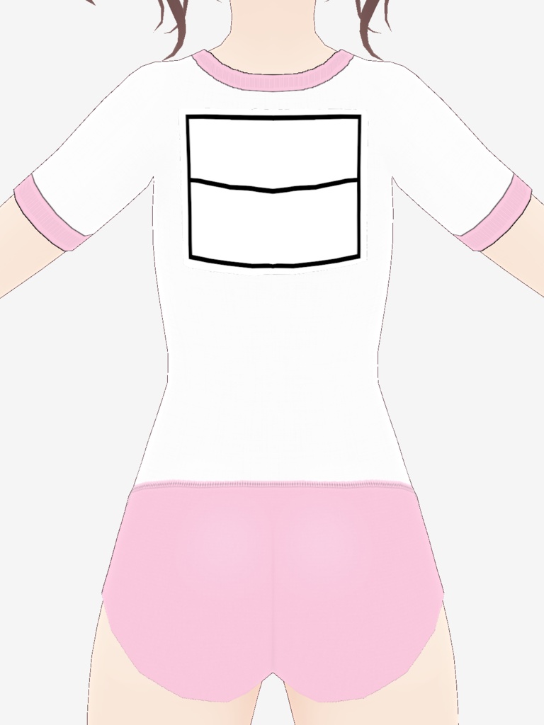 【ワン玉ブランド】ゼッケン&体操服セット【運動2色(青・桃)】※修正済み