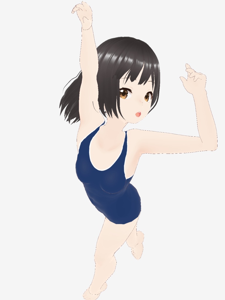 【無料】すいすい泳げるスクール水着4色セット【クラフトピアアプデート記念】