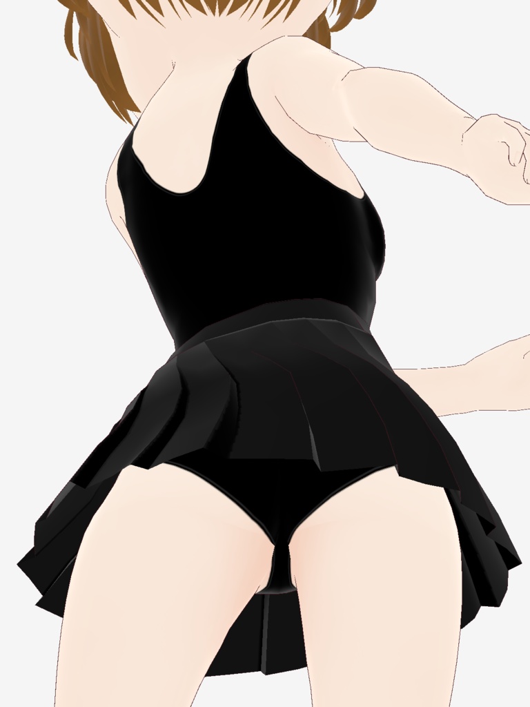 【黒色】スクール水着4種類【ワン玉ブランド】