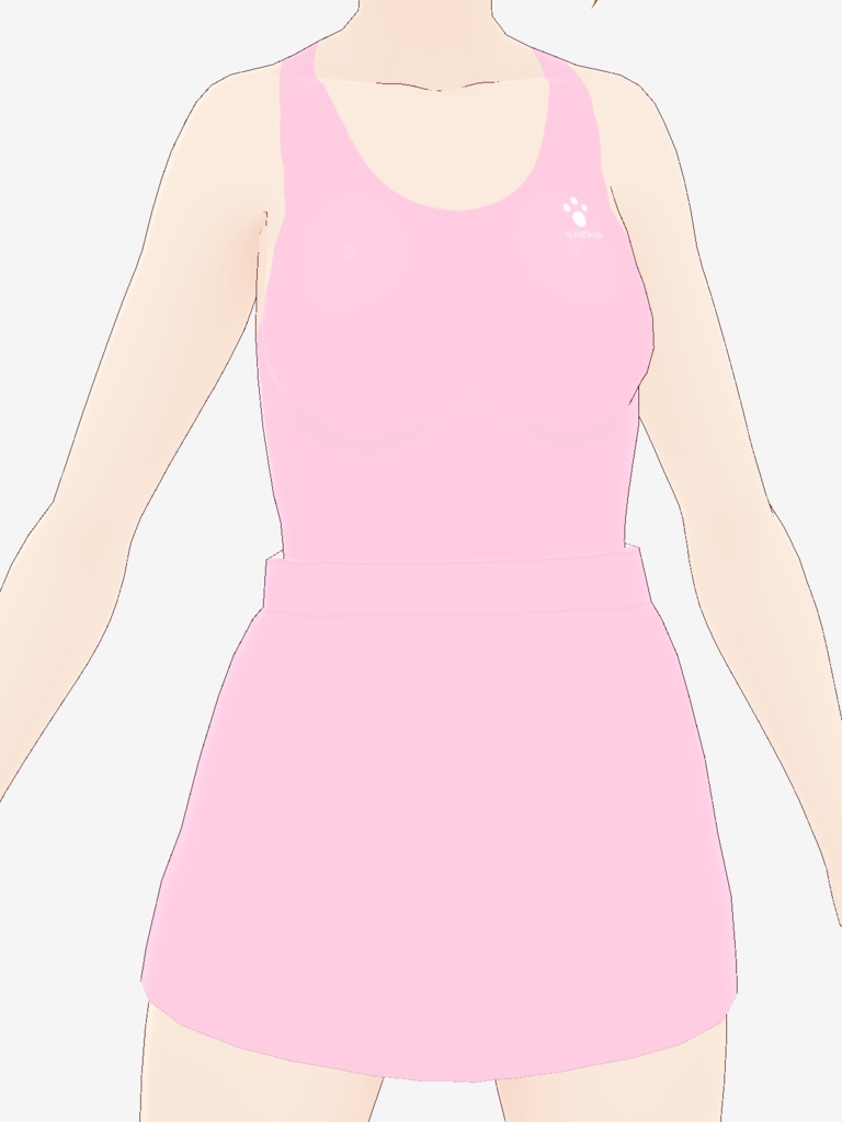 【桃色】スクール水着4種類【ワン玉ブランド】