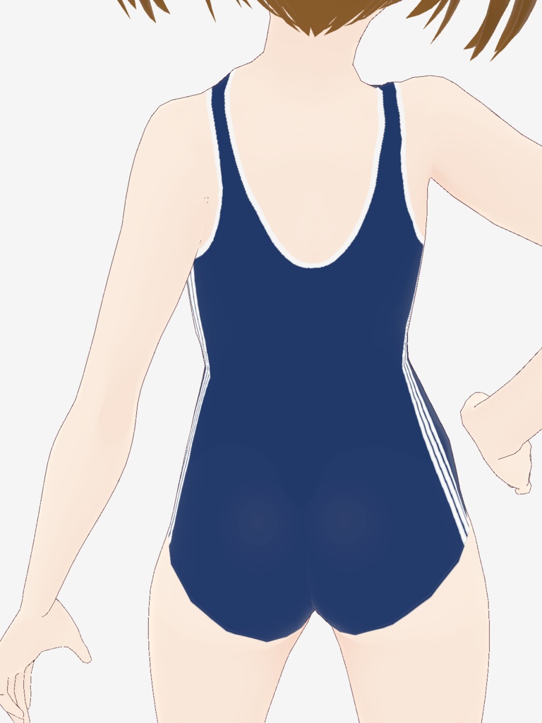 【現生2色】スクール水着ノーマルタイプ【ワン玉ブランド】