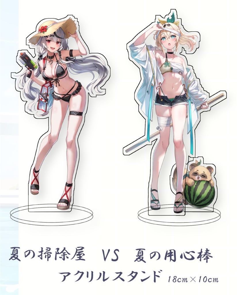 【限定】さや香　夏服アクスタ マユリカ・さや香・ダイタク・ケビンスらムゲンダイレギュラー34