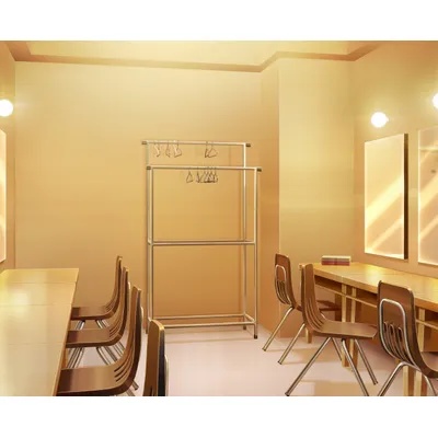 配信画面・背景イラスト素材 -楽屋-