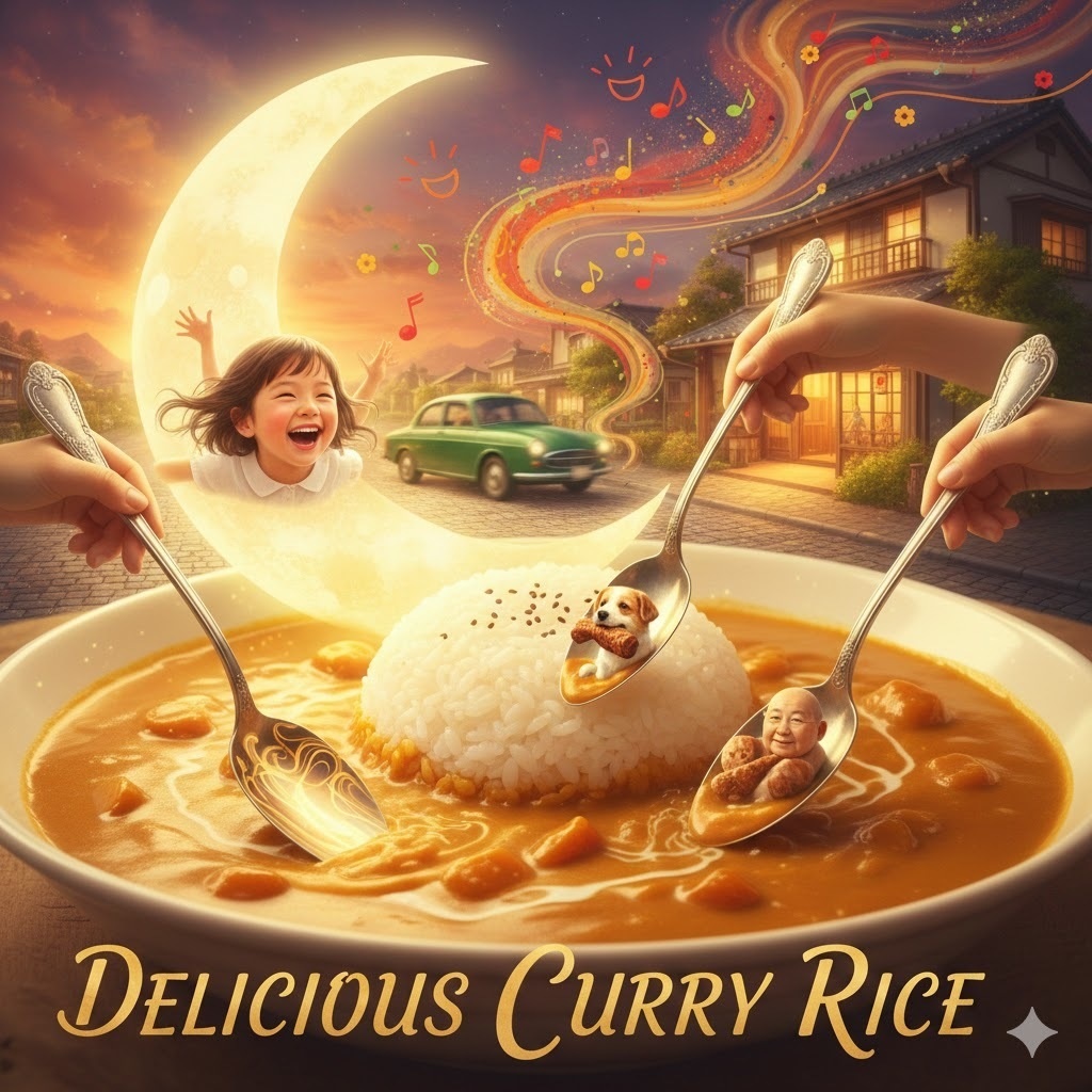 🍛『カレーライスになった犬の夢』   ──夢の中で生まれた、詩と音の記憶。