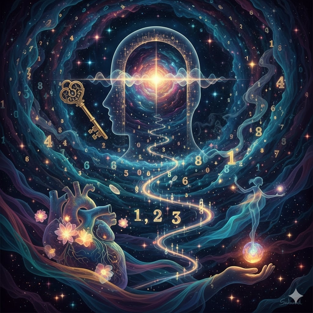 シン・ラッキーカラー - 数字と魂が交差する、目覚めの記録 -