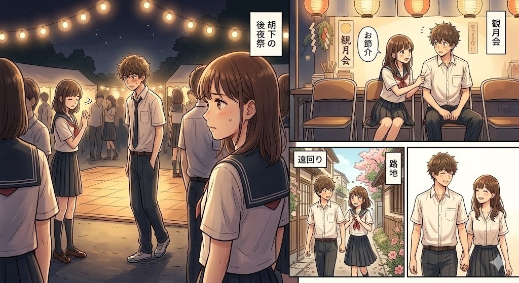 149「後夜祭のすれ違い」振られた彼女は妻の友人だった。