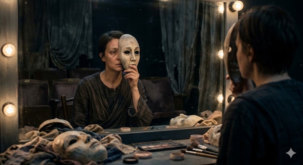 160「仮面と影のあいだ」