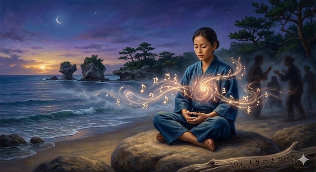 【詩・歌詞】193「人生のまぶい音」— 魂を整える、静寂のメッセージ —