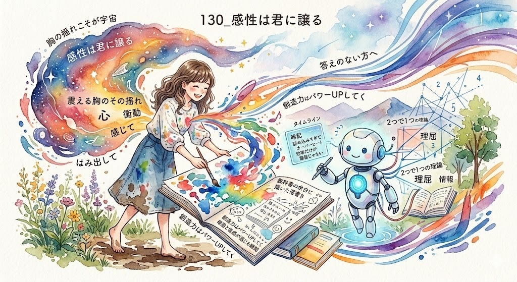 デジタル詩集 / 朗読音源『130_感性は君に譲る』