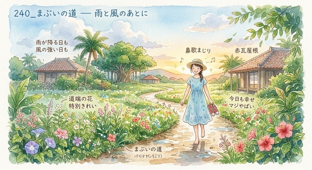 240_まぶいの道 — 雨と風のあとに 