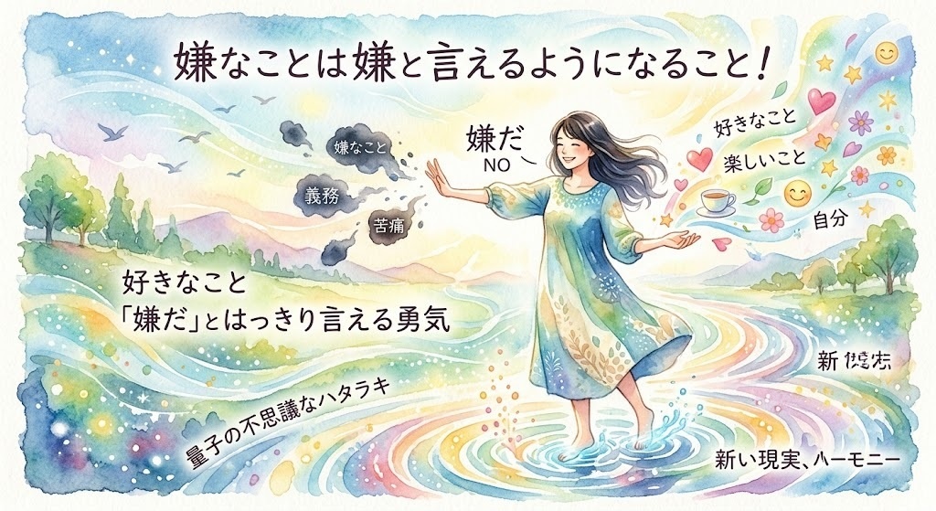 262_嫌なことは嫌と言えるようになること! 〜量子とAIが踊る新時代の羅針盤〜