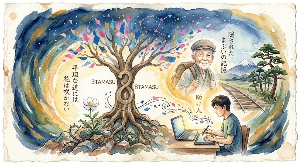 【詩音】まぶいの隣人(となりびと)〜8TAMASUの助け人に捧ぐ、逆境に咲いた一輪の無垢〜