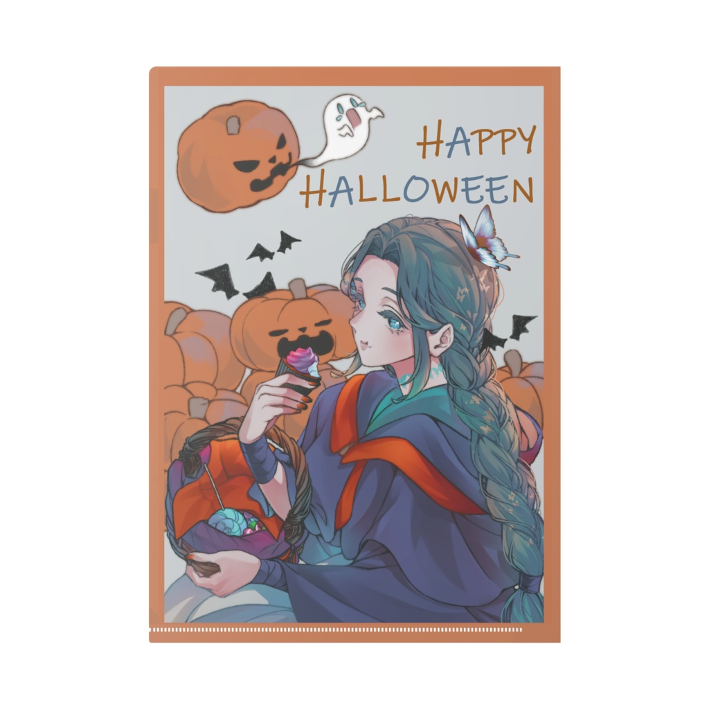 蒼琉ネモ🦋ハロウィンクリアファイル2025