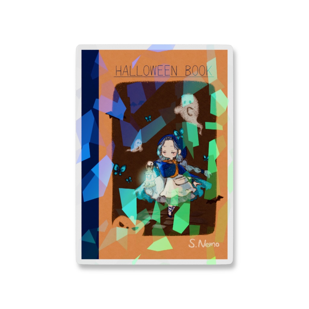 蒼琉ネモ🦋ハロウィンホログラムステッカー