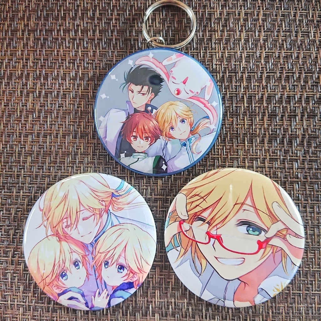 【TRC】キーホルダー・缶バッジセット
