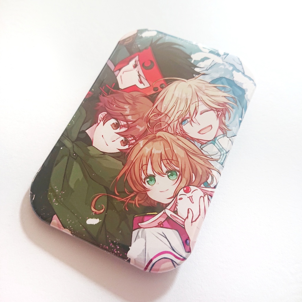 【TRC】縦長缶バッジ