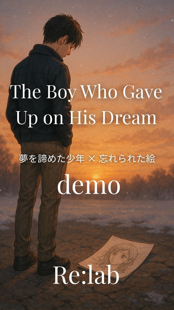 The Boy Who Gave Up on His Dream × 忘れられた絵 DEMO 体験版