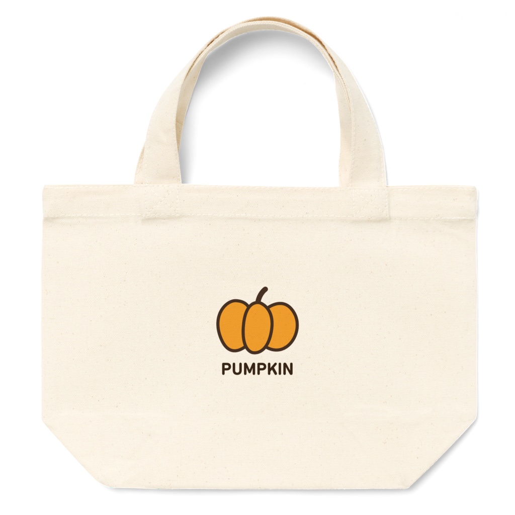 かぼちゃのミニコットンバッグ