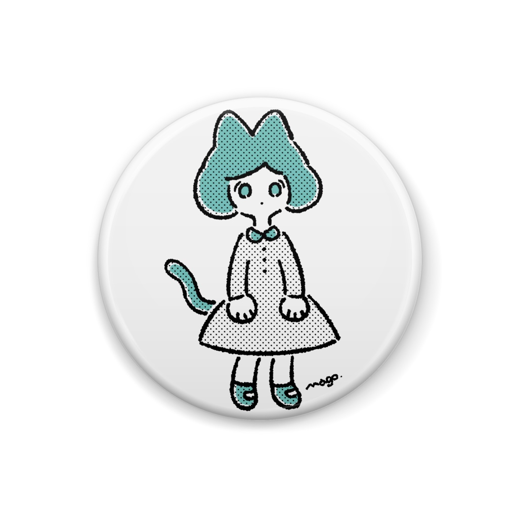 ねこさん's缶バッチ(カラー)