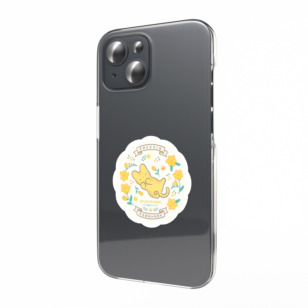 【CATS & BIRTH FLOWERS】2月