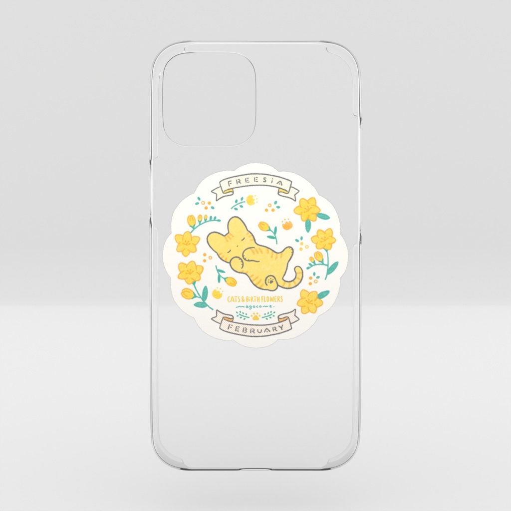 【CATS & BIRTH FLOWERS】2月