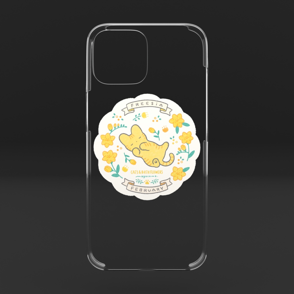 【CATS & BIRTH FLOWERS】2月