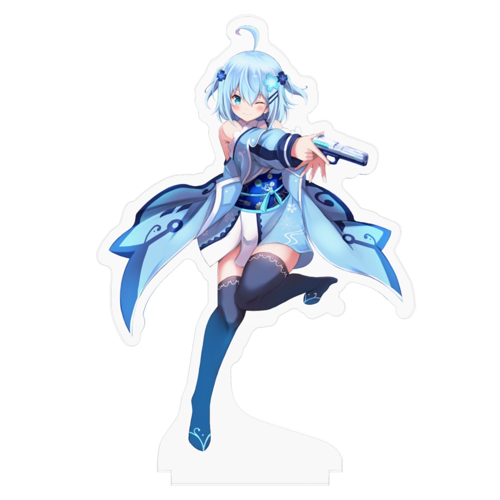 水白ノブチナ アクリルフィギュア