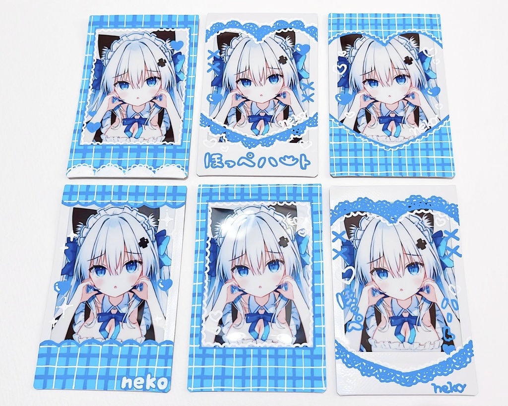 メイドねこちゃんデコチェキ🩵