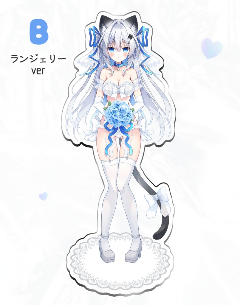 ウェディング衣装アクリルスタンド【B】