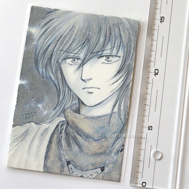 原画 無題01(インク画)