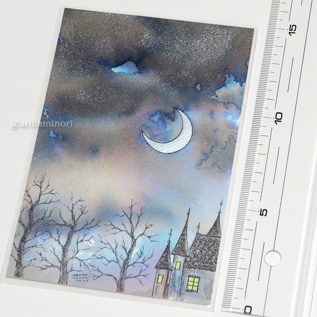 インク原画 002(着色:銀月ほか)