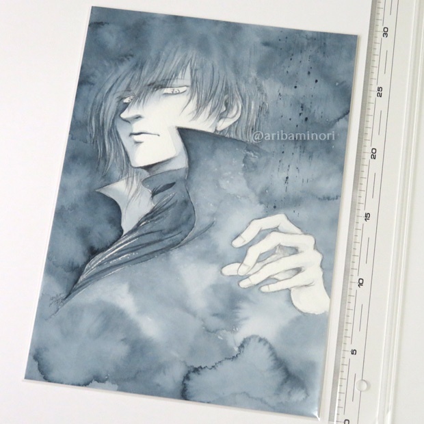 原画 『断罪』 (透明水彩)