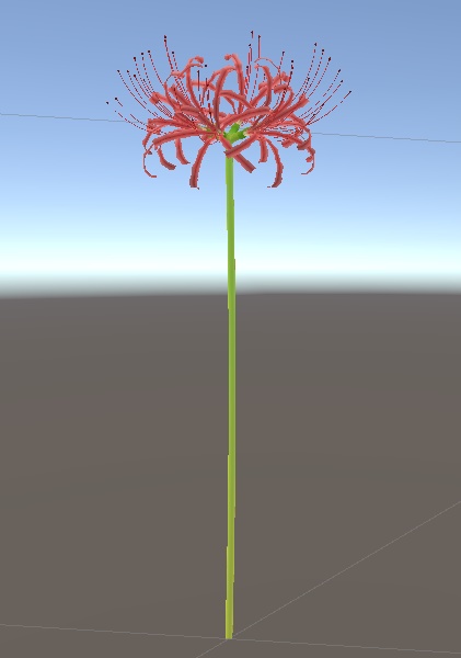 【VRChat想定・MA環境想定】彼岸花パーティクル