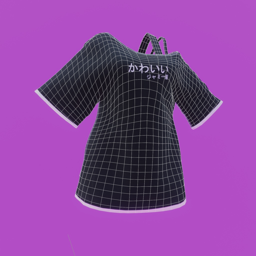 "Kawaii" Off shoulder shirt