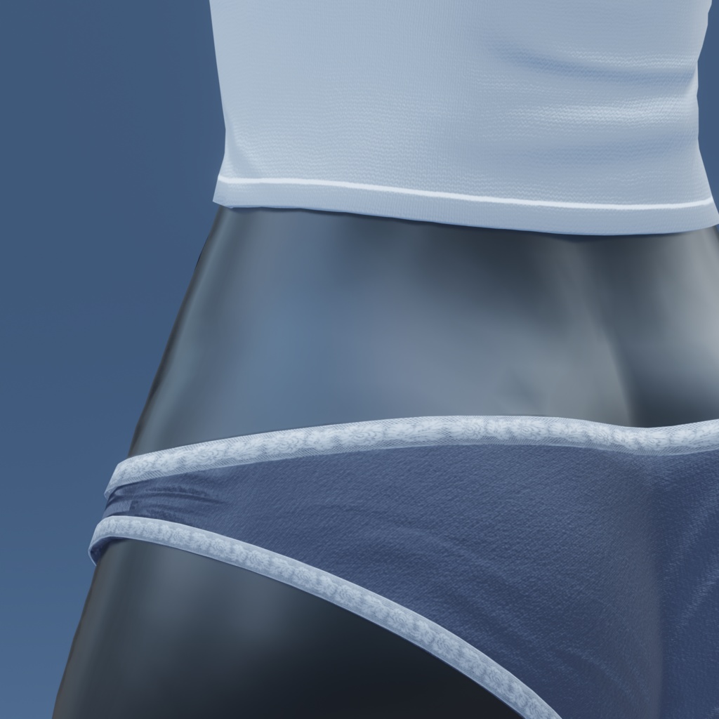 White top and Underwear