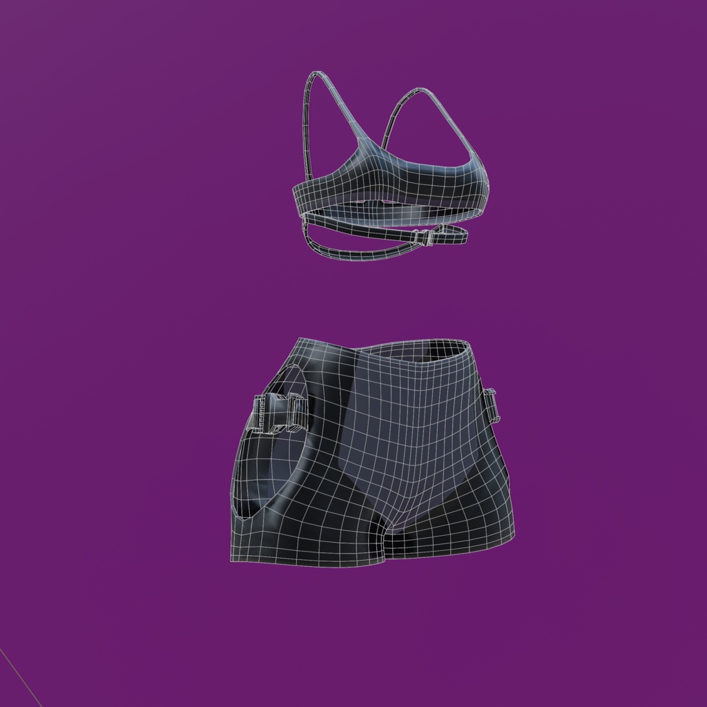 Sporty Outfit with straps