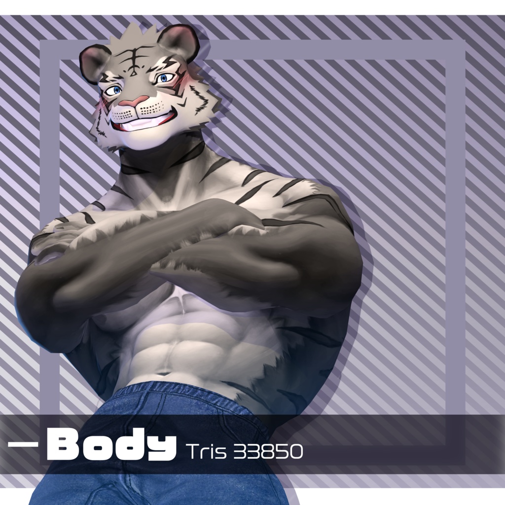 VRChat向け男性アバター "Gil(ギル)"