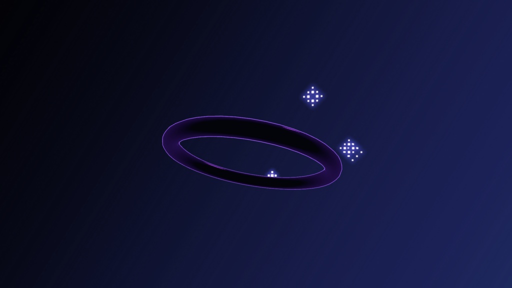 ピクセルパーティクルヘイロー