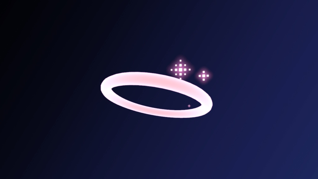 ピクセルパーティクルヘイロー